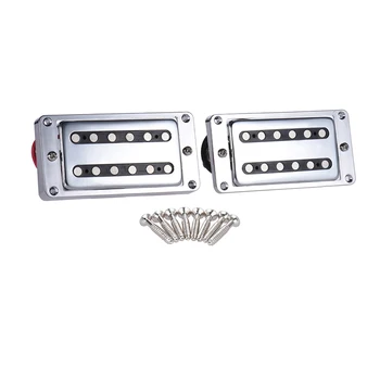 2 buc/set Chitara Sigilate Humbucker Camionete Pick-up-uri Dual Coil pentru LP Chitare Electrice cu Șuruburi de Fixare