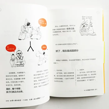 Jumătate de oră de Desene animate Istoria Chinei eu Desene animate si benzi Desenate Chineză Ediție plină de Umor Simplă Carte de Istorie pentru Adulti sau Copii