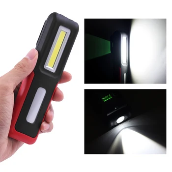 ANJOET Portabil COB lumina de Lucru cu LED-uri+XPE lanterna Lanterna USB Reîncărcabilă la Îndemână Lampă Magnetică Lanterna Cârlig Agățat Lampă