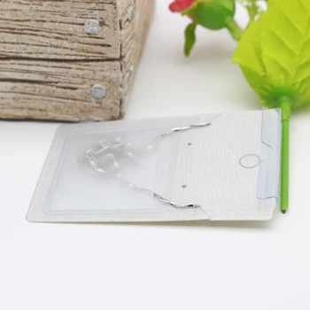 Noul Sosit 100BUC pungi de Plastic Auto-Stick de Design de Ambalaj pentru Colier Card DIY Bijuterii de Luare 4.2x3.7cm en-Gros