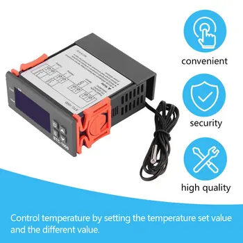 Mai nou Controler de Temperatura Termostat Acvariu STC1000 Incubator Lanțului de Frig Temp Ridicata Laboratoare de Temperatura