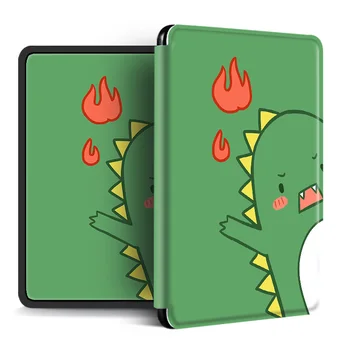 Dinozaur drăguț Capac de Protecție pentru Kindle 10-Lea Generație Caz pentru Capa Para Kindle Paperwhite 6