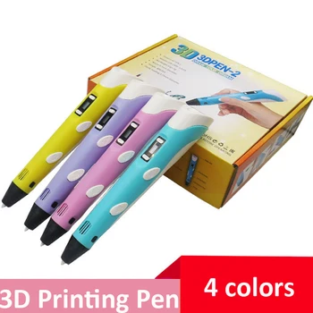 DIY de Imprimare 3D Pen 12V 2A 3D Smart Pix 3D Graffiti Desen Stilou Stift PLA cu Incandescență Pentru copii pentru Copii Jucarii Educative Cadou de Ziua de nastere