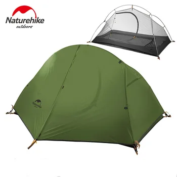 Naturehike Ultralight 1Person Cort de Camping Backpacking Trekking Drumetii Ciclism Singur Corturi Impermeabile PU4000 Verde