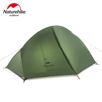 Naturehike Ultralight 1Person Cort de Camping Backpacking Trekking Drumetii Ciclism Singur Corturi Impermeabile PU4000 Verde