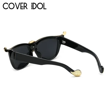 Noul Designer de Moda Ochi de Pisică ochelari de Soare Femei Bărbați ochelari de soare de Lux, Elegant, Modern Cateye Ochelari de Soare UV400
