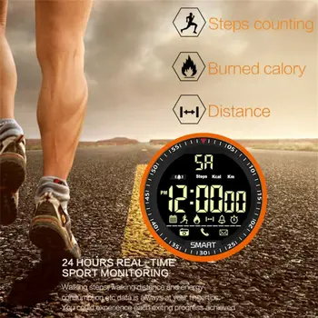 Impermeabil Sporturi Ceas Inteligent Tensiunii Arteriale Monitor de Ritm Cardiac de Control de Fotografie Timp de Așteptare Smartwatch EX17S pentru iOS Android Hua