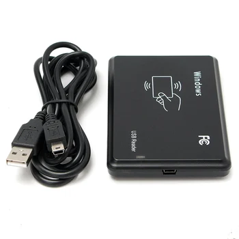 13.56 MHZ USB M ifare RFID Contactless Senzor de Proximitate, Carduri Inteligente/ID Card Reader 14443A cu Cablu USB