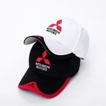 En-gros 2020 3D Noi Mitsubishi Pălărie Capac logo-ul Auto MOTO GP de Curse F1 Șapcă de Baseball Hat Reglabil Casual Trucket Pălărie CJ01