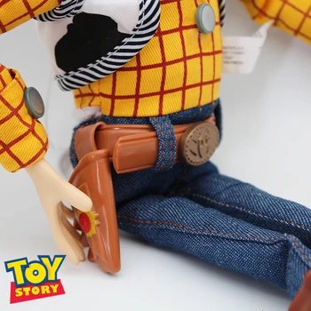 40CM Film Disney Toy Story Woody, Jessie Model de Păpușă Poate Vorbi limba engleză Trageți Șir Papusa Reale Păpușă Jucărie pentru Copii Cadou de Crăciun