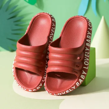 COZULMA Băieți Talpă Moale Papuci Pantofi Pentru Fete de Vară de Culoare Solidă Non-alunecare de Sandale de Plaja pentru Copii Plat Pantofi de Interior