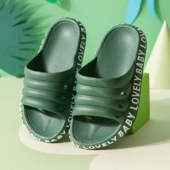 COZULMA Băieți Talpă Moale Papuci Pantofi Pentru Fete de Vară de Culoare Solidă Non-alunecare de Sandale de Plaja pentru Copii Plat Pantofi de Interior