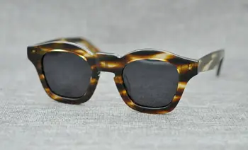 LKK UNISEX lucrate Manual Japonez vintage moda ochelari de soare polarizat cu neregulate sunglassesmen ochelari de soare