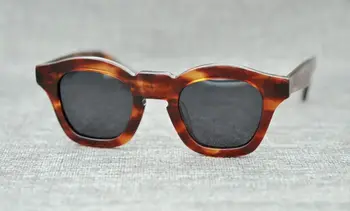 LKK UNISEX lucrate Manual Japonez vintage moda ochelari de soare polarizat cu neregulate sunglassesmen ochelari de soare
