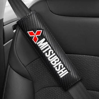Universal Bumbac Scaun Auto Capacul Curelei de Umăr Pad de Protecție Pentru Mitsubishi Lancer 10 3 9 EX Outlander 3 ASX L200 Concurs