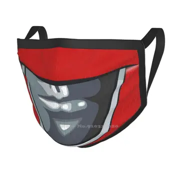 Red Ranger Designer Negru Respirabil Reutilizabile Gura Masca Mighty Morphin Power Ranger Ranger Morphin Timp, Du-Te Du-Te Fata Purta O