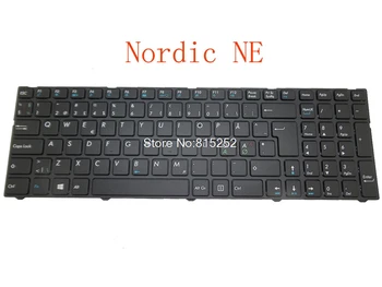 Tastatura Laptop Pentru Medion E7415 E7416 E7416T E7423 E7419 E7424 E7420 Negru Cu Rama Nordică, NE/LA America latină/Regatul Unit