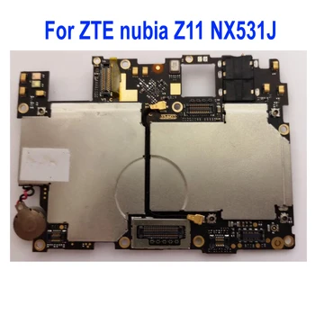 Original Folosit Testul Deblocat Placa de baza Pentru ZTE nubia Z11 NX531J Placa de baza 64GB Logica Placa de Circuite Taxa de Card Flex Cablul