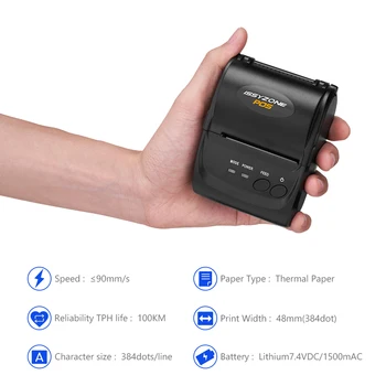 IMP006 58mm Bluetooth Primirea Imprimanta Termica Mini Portabil Android iOS Mobile, Imprimante POS SDK Gratuit pentru Fereastra Android iOS