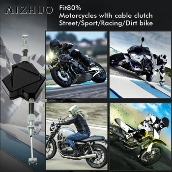 Accesorii motociclete CNC Aluminiu Stunt Maneta de Ambreiaj Ușor Trageți Cablul de Sistem Pentru Yamaha XTZ125 XTZ 125
