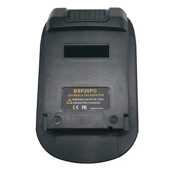 BSP20PO Baterie Adaptor pentru Black Decker/Stanley/Porter Cable 20V Baterie Li-Ion Utilizate pentru a Converti Porter Cable PC18BL