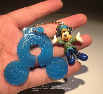Disney Mickey Mouse-de-a 35-a aniversare de la Tokyo 3,5 cm Figura de Acțiune Anime Decor Colecție de Figurine model de Jucărie pentru copii cadouri