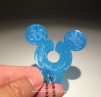 Disney Mickey Mouse-de-a 35-a aniversare de la Tokyo 3,5 cm Figura de Acțiune Anime Decor Colecție de Figurine model de Jucărie pentru copii cadouri