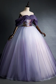 De lux de vis basm lavanda vintage rochie de bal rochie lunga de epocă medievală rochie Renașterii printesa Victoria rochie