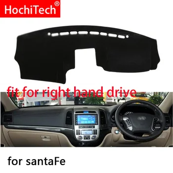Pentru Hyundai Santa Fe 2007-2012 Dreapta și Stânga de volan Bord Auto Acoperă Mat Umbra Pernă Pad Covoare Accesorii