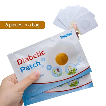 18pcs=3bags Diabetică Patch Chineză pe bază de Plante Stabilizează Nivelul de Zahăr din Sânge mai mici de Glucoză din Sânge Echilibrul de Zahăr din Ipsos Medical D1789