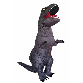 Noua Culoare Gri T-REX Costum gonflabil costum de dinozaur Pentru Anime Expo traje de dinosaurio inflable Blowup costum adult