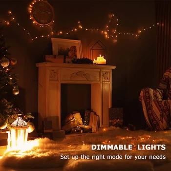 10M USB LED Lumini Șir 8 Modul de Sârmă de Cupru Șir Ghirlanda Zână Lumina pentru Interior Nuntă în aer liber de Crăciun, de Anul Nou Decorare