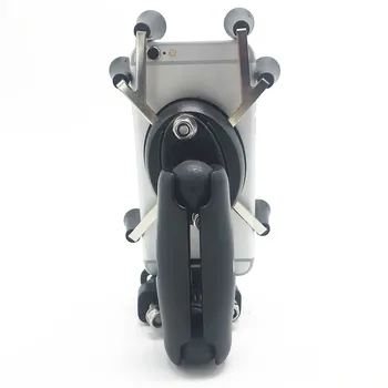 Motocicletă Mâner Bar Rail Mount U-Bolt Fixare Baza w/ 1 inch mingea sau oglinda retrovizoare kit de instalare pentru GPS munca