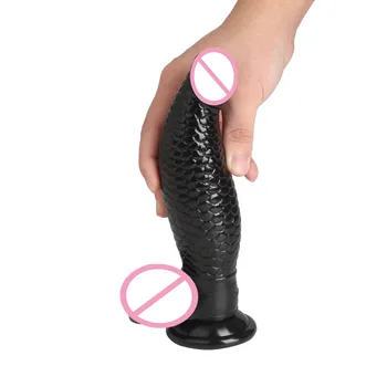 Noua Scară De Pește Animal Penis Artificial Sex Feminin Masturbari Penis Artificial Ventuza Penis Artificial Sex Realist Produse De Vibratoare Pentru Femei