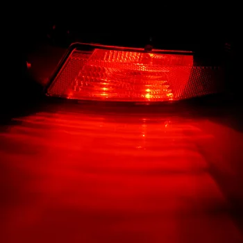ANGRONG 1x Stanga Bara Spate Reflector Ceață Lumina Rosu Obiectiv Pentru Range Rover Evoque 2011-18