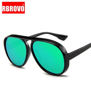 RBROVO 2021 Epocă ochelari de Soare Barbati Bomboane de Culoare Mare Cadru Gros BorderSun Ochelari Pentru Femei PC-ul Clasic de Călătorie în aer liber UV400