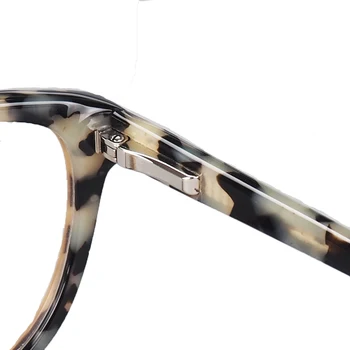 Femei Rotund rama ochelari pentru barbati Vintage oval Rame Ochelari de vedere broască Țestoasă de moda ochelari rame catete Acetat de lumină ochelari