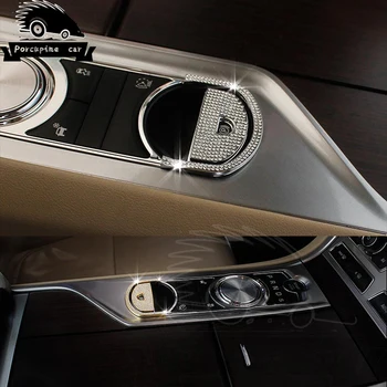 Accesorii auto Diamant Frânei de parcare Electronice Trim Pentru Jaguar XJ XJL XF Masina de Parcare Electronica Buton Buton Frână de Mână autocolant