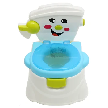 Baby Olita Vas de Toaletă de Formare Pan Scaunul de Toaletă pentru Copii Oală pentru Copii Plosca Portabil Pisoar Spătar Confortabil de Desene animate Drăguț Oală