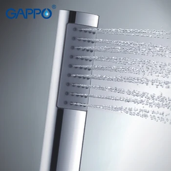 Gappo 1 buc Calitate de Top-Un Mod Rundă de mână capete de duș accesorii de baie ABS cromat de economisire a apei cap de duș GA02