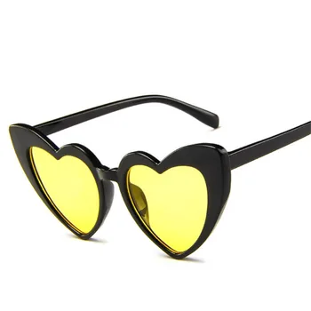 Yoovos 2021 Clasic Culori Bomboane Ochelari De Soare Femei Vintage De Lux Inima Ochelari De Soare Din Plastic Retro În Aer Liber Oculos Gafas De Sol