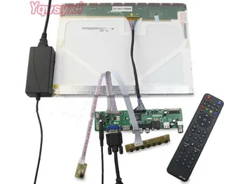 Yqwsyxl Kit pentru LP171W01-A4K1 TV+HDMI+VGA+AV+USB LED LCD Controller Driver Placa