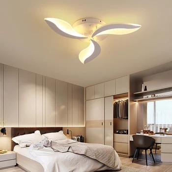 NEO Rază Nouă de Design Acril cu Led-uri Moderne Lumini Plafon Pentru Studiu Living Dormitor lampe acestor avize Interioară Lampă de Plafon