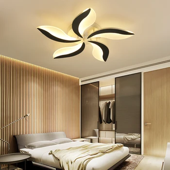 NEO Rază Nouă de Design Acril cu Led-uri Moderne Lumini Plafon Pentru Studiu Living Dormitor lampe acestor avize Interioară Lampă de Plafon