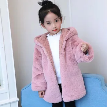 Fete Jacheta blana 2020 Copii Toamna iarna Îmbrăcăminte Haine Usoare de Bumbac Haine drăguț topuri cu maneci lungi pulover