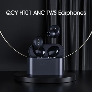 QCY HT01 Wireless Bluetooth 5.0 Căști ANC de Reducere a Zgomotului Căști Cu APLICAȚIA de Personalizare