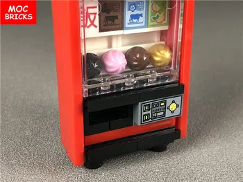 De Vânzare Set MOC Cărămizi DIY Vending Machine - mașină de Băuturi inghetata panoul de control figura Blocuri Caramizi copii Păpuși Cadouri