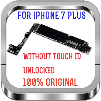 Deblocat din Fabrică Pentru IPhone 7Plus Cu / Fara Touch ID Nu iCloud Placa de baza Originale Pentru IPhone 7 Plus 5.5