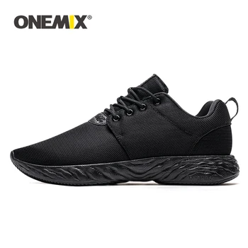 ONEMIX 2021 Barbati Pantofi Sport Adidasi Funcționare în aer liber ochiurilor de Plasă Respirabil de Înaltă Calitate Moale Amortizare Usoare Pentru Jogging, Mers pe jos