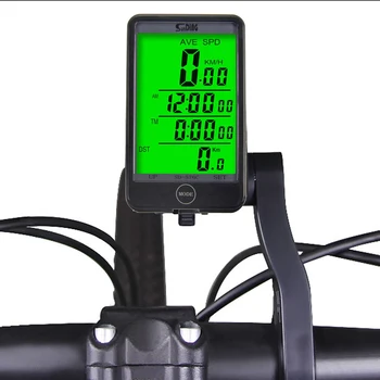 Biciclete de Calculator fără fir Și cu Fir Biciclete MTB de Ciclism Kilometrajul Cronometru Vitezometru Ceas LED Digital Rata
